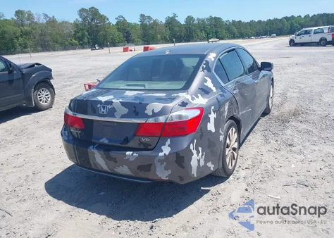 2013 Honda Accord Ex-L V-6 из США, поврежденный, VIN 1HGCR3F87DA001598